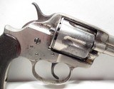 EARLY COLT MODEL 1878 “FAT GRIP” SHIPPED 1881 from COLLECTING TEXAS – 45 CAL. with 7 1/2” BARREL and NICKEL FINISH - 8 of 17