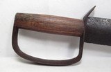 HUGE ORIGINAL CONFEDERATE “D” GUARD BOWIE KNIFE from COLLECTING TEXAS – PROBABLE BATTLE GROUND FIND – CAME FROM TEXAS - 5 of 10