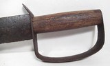 HUGE ORIGINAL CONFEDERATE “D” GUARD BOWIE KNIFE from COLLECTING TEXAS – PROBABLE BATTLE GROUND FIND – CAME FROM TEXAS - 2 of 10