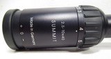 SCHMIDT BENDER SUMMIT 1” TUBE RIFLE SCOPE 2.5-10x40 – NEW in BOX with ALL PAPERS – PLEX-CIRCLE-FINE CROSS HAIRS - 4 of 10