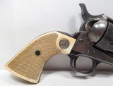 HIGH CONDITION COLT SINGLE ACTION ARMY 45 from COLLECTING TEXAS – 4 3/4” BARREL – SHIPPED 1930 – ALL MATCHING NUMBERS with IVORY GRIPS - 2 of 20