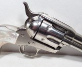 COLT SAA 45 – NICKEL and PEARL GRIPPED – MADE 1921 from COLLECTING TEXAS – GREAT SHOOTER/COLLECTOR REVOLVER - 3 of 19