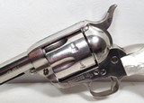COLT SAA 45 – NICKEL and PEARL GRIPPED – MADE 1921 from COLLECTING TEXAS – GREAT SHOOTER/COLLECTOR REVOLVER - 7 of 19
