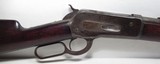 WINCHESTER 1886 – 50 EXPRESS MADE 1887 from COLLECTING TEXAS – ORIGINALLY 38/56 CAL. – CHANGED TO 50-110 in 1888 (“88” on Bottom of Barrel) - 7 of 22