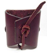 NICE NAVAJO “KETOH” – LEATHER – SILVER – TURQUOISE from COLLECTING TEXAS – KETOH: Arm Guard – EXCELLENT WORK - 3 of 6