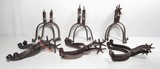 6 PAIR OF SPURS from COLLECTING TEXAS - 1 of 19