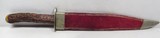 FINE LARGE ENGLISH BOWIE KNIFE by GEORGE WOSTENHOLM from COLLECTING TEXAS – I*XL CIVIL WAR ERA 10” CLIP-POINT BLADE - 14 of 14