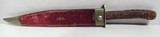 FINE LARGE ENGLISH BOWIE KNIFE by GEORGE WOSTENHOLM from COLLECTING TEXAS – I*XL CIVIL WAR ERA 10” CLIP-POINT BLADE - 12 of 14