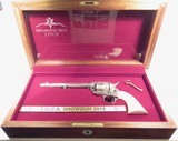T.G.C.A. 2015 SHOW GUN from COLLECTING TEXAS – COLT 2ND GEN. SAA ENGRAVED by BEN LANE in ORIGINAL DISPLAY CASE - 1 of 9