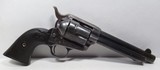 GREAT COLT SINGLE ACTION ARMY 44/40 OUT of NEW MEXICO – 119 YEAR’S OLD from COLLECTING TEXAS – HIGH CONDITION “COLT FRONTIER SIX SHOOTER” ROLL DIE - 1 of 20