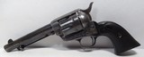 GREAT COLT SINGLE ACTION ARMY 44/40 OUT of NEW MEXICO – 119 YEAR’S OLD from COLLECTING TEXAS – HIGH CONDITION “COLT FRONTIER SIX SHOOTER” ROLL DIE - 5 of 20