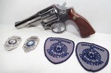 SMITH & WESSON MODEL 65-2 REVOLVER MARKED “TDC 61265” (TX DEPT. of CORRECTIONS) from COLLECTING TEXAS – 357 MAGNUM SHIPPED TO HUNTSVILLE, TX - 1 of 20