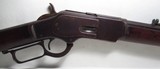 NICE SPECIAL ORDER MODEL 1873 WINCHESTER RIFLE SHIPPED 1888 from COLLECTING TEXAS – 38 W.C.F with EXTRA LONG 26” BARREL - 3 of 22