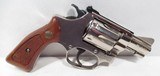 SMITH & WESSON MODEL 34-1 MADE MID 1970’S from COLLECTING TEXAS – SCARCE FACTORY NICKEL 22/32 KIT GUN – ORIGINAL BOX - 6 of 20
