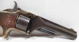 VERY FINE SMITH & WESSON MODEL 1 – 2nd ISSUE .22 CAL. TIP UP REVOLVER from COLLECTING TEXAS – SILVER and BLUE FINISH – IVORY GRIPS - 7 of 15