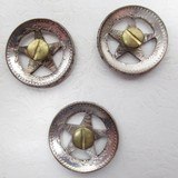 LOT of STERLING SILVER BUCKLES and CONCHOS from COLLECTING TEXAS - 10 of 10