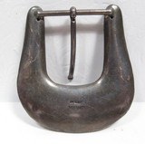 LOT of STERLING SILVER BUCKLES and CONCHOS from COLLECTING TEXAS - 3 of 10