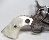 FINE FACTORY ENGRAVED COLT SAA 109 YEARS OLD from COLLECTING TEXAS – SOLD TO A.J. ANDERSON, Ft. WORTH, TEXAS IN 1912 - 2 of 22