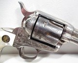 FINE FACTORY ENGRAVED COLT SAA 109 YEARS OLD from COLLECTING TEXAS – SOLD TO A.J. ANDERSON, Ft. WORTH, TEXAS IN 1912 - 3 of 22
