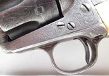 NICE ORIGINAL FACTORY ENGRAVED COLT SAA 45 – 120 YEARS OLD from COLLECTING TEXAS – KANSAS SHIPPED COLT SINGLE ACTION ARMY 45 - 8 of 20
