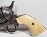 NICE ORIGINAL FACTORY ENGRAVED COLT SAA 45 – 120 YEARS OLD from COLLECTING TEXAS – KANSAS SHIPPED COLT SINGLE ACTION ARMY 45 - 6 of 20