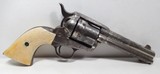 NICE ORIGINAL FACTORY ENGRAVED COLT SAA 45 – 120 YEARS OLD from COLLECTING TEXAS – KANSAS SHIPPED COLT SINGLE ACTION ARMY 45 - 1 of 20