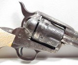 NICE ORIGINAL FACTORY ENGRAVED COLT SAA 45 – 120 YEARS OLD from COLLECTING TEXAS – KANSAS SHIPPED COLT SINGLE ACTION ARMY 45 - 3 of 20
