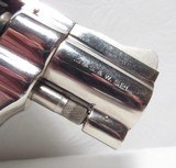 SMITH & WESSON MODEL 15-4 REVOLVER from COLLECTING TEXAS – FACTORY NICKEL with SCARCE 2” BARREL - 8 of 15
