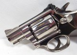 SMITH & WESSON MODEL 15-4 REVOLVER from COLLECTING TEXAS – FACTORY NICKEL with SCARCE 2” BARREL - 3 of 15