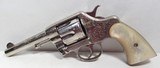 RARE FACTORY ENGRAVED COLT DA 38 MODEL of 1895 from COLLECTING TEXAS – SHIPPED 1899 - 1 of 16