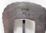 HIGH QUALITY BELT BUCKLE and KEEPERS from COLLECTING TEXAS – MARKED STERLING and 10K - 7 of 8