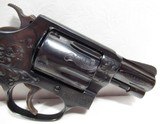 RARE SMITH & WESSON MODEL 36 FACTORY ENGRAVED REVOLVER from COLLECTING TEXAS – FACTORY BLUE – CLASS “C” ENGRAVED – NEW in BOX - 6 of 19