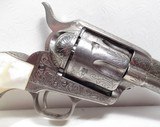 OUTSTANDING FACTORY ENGRAVED COLT SAA 45 BLACK POWDER FRAME REVOLVER from COLLECTING TEXAS – CIRCA 1895 - 3 of 21