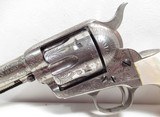 OUTSTANDING FACTORY ENGRAVED COLT SAA 45 BLACK POWDER FRAME REVOLVER from COLLECTING TEXAS – CIRCA 1895 - 7 of 21