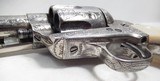 FINE FACTORY ENGRAVED COLT SAA BLACK POWDER FRAME REVOLVER from COLLECTING TEXAS – CIRCA 1894 - 17 of 20