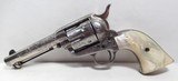 FINE FACTORY ENGRAVED COLT SAA BLACK POWDER FRAME REVOLVER from COLLECTING TEXAS – CIRCA 1894 - 1 of 20