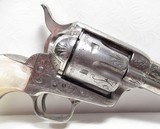 FINE FACTORY ENGRAVED COLT SAA BLACK POWDER FRAME REVOLVER from COLLECTING TEXAS – CIRCA 1894 - 9 of 20