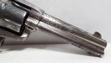 KANSAS SHIPPED FACTORY ENGRAVED COLT S.A.A. REVOLVER from COLLECTING TEXAS – GOLD GILT CYLINDER with CARVED PEARL GRIPS - 1901 - 4 of 20