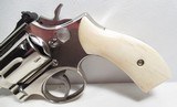 SCARCE MODEL 19-3 SMITH & WESSON REVOLVER from COLLECTING TEXAS – NICKEL with 2 1/2” BARREL – 2 PAIR of GRIPS - 2 of 18
