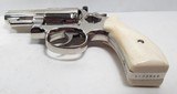 SCARCE MODEL 19-3 SMITH & WESSON REVOLVER from COLLECTING TEXAS – NICKEL with 2 1/2” BARREL – 2 PAIR of GRIPS - 12 of 18