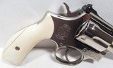 SCARCE MODEL 19-3 SMITH & WESSON REVOLVER from COLLECTING TEXAS – NICKEL with 2 1/2” BARREL – 2 PAIR of GRIPS - 6 of 18