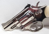 SCARCE MODEL 19-3 SMITH & WESSON REVOLVER from COLLECTING TEXAS – NICKEL with 2 1/2” BARREL – 2 PAIR of GRIPS - 3 of 18