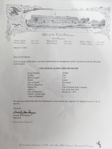 HIGH CONDITION COLT S.A.A. FACTORY ENGRAVED REVOLVER from COLLECTING TEXAS – FACTORY LETTER – CIRCA 1911 - 20 of 20