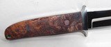 FANTASTIC BENCHMADE R.A. ROTELLA KNIFE with ORIGINAL CUSTOM SHEATH from COLLECTING TEXAS - 2 of 17