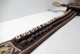 FANCY MEXICAN HOLSTER & BELT from COLLECTING TEXAS – HOLSTER & BELT for 4” - .38 CALIBER REVOLVER - 4 of 10
