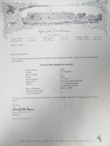 RARE EARLY COLT PYTHON from COLLECTING TEXAS – UN-FIRED and LETTERED NICKEL PYTHON with 2 1/2” BARREL – SHIPPED in 1966 - 16 of 16