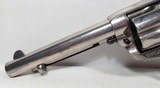 HIGH CONDITION COLT SAA 44-40 from COLLECTING TEXAS – NICKEL FINISH with 5 1/2” BARREL – “COLT FRONTIER SIX SHOOTER” from UTAH - 5 of 21