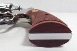 RARE EARLY COLT PYTHON from COLLECTING TEXAS – UN-FIRED and LETTERED NICKEL PYTHON with 2 1/2” BARREL – SHIPPED in 1966 - 13 of 16