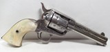 FINE FACTORY ENGRAVED COLT SAA BLACK POWDER FRAME REVOLVER from COLLECTING TEXAS – CIRCA 1894 - 7 of 20