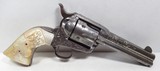 HIGH CONDITION COLT S.A.A. FACTORY ENGRAVED REVOLVER from COLLECTING TEXAS – FACTORY LETTER – CIRCA 1911 - 1 of 20